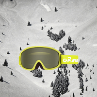 Lunettes de ski polarisées anti-buée UV400 bleues pour sports de plein air, modèle YH855 à monture intégrale avec sangle réglable pour hommes – Vente en gros