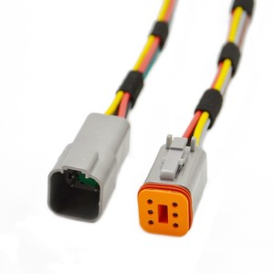 Evershine定制AMP1.5 2p汽车防水连接器公母插头端子线束 - Product Image 1