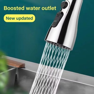 Extension de robinet de cuisine 3 en 1 universelle 360° °   Robinet de cuisine extractible rotatif multi-modes à jet puissant, accessoires de cuisine - Product Image 5