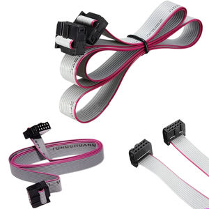 Kabel Pita Datar Abu-abu 6p-40p Pitch 1.27mm 6810162040 Pin 28awg untuk Konektor Idc Fc 2.54mm - Product Image 5