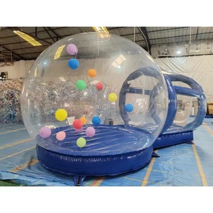 Carpa <span class=keywords><strong>Burbuja</strong></span> Inflable de PVC Reutilizable, Transparente, Impermeable y Duradera, <span class=keywords><strong>Cabaña</strong></span> de Lujo para Fiestas de Cumpleaños Infantiles - Product Image 6