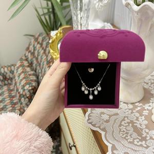 Collar de Plata de Ley S925 de Diseño Exclusivo para Mujer, Cadena de Clavícula de Lujo Ligero, Colgante de Calabaza de Jade Azul Natural, Nueva Llegada - Product Image 5