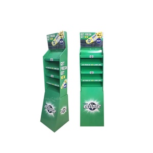 Estantes de Cartón Corrugado Personalizados de 3 Niveles para Ropa Interior Femenina, Exhibidores de Ropa para Tiendas de Ropa - Product Image 5