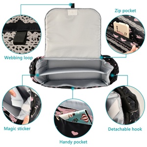 Nouveauté : Sac de voyage pour maman, design simple et personnalisé, durable, léger, sac de rangement pour bébé, organiseur de couches, sac pour poussette - Product Image 2