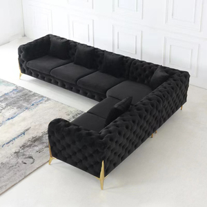 Winforce turchia mobili Chesterfield divano Set Live Room divano soggiorno 7 posti divano Set - Product Image 1