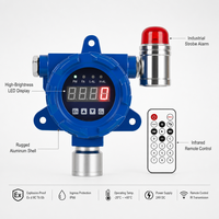Détecteur de gaz fixe HIREP, moniteur de sécurité industriel mural, écran LED antidéflagrant, télécommande, IP66, ATEX, CE, alarme