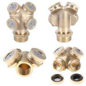 G1/4" BSP Female Thread Connector <b>Sprayer</b> for Garden Water Irrigation Brass Mister Fittings Misting Head Nozzles Atomizing - Product Image 4