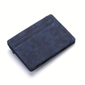 Cartera Mágica Creativa X418 de PU con Ranuras para Tarjetas, Monedero con Cierre para Hombre y Mujer, Estilo Corto - Product Image 3