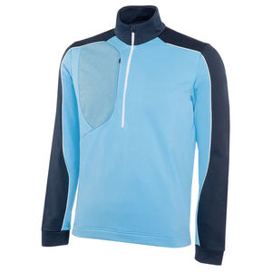 Fabricantes de Ropa Personalizada, Sudadera Deportiva para Hombre, con Parches, Transpirable, Elástica, con Cierre de Cremallera 1/4, Bordada, para Golf y Actividades al Aire Libre - Product Image 2