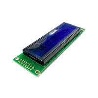 Módulo LCD STN con Fondo Azul 1602, Pantalla de 16 Caracteres y 2 Líneas