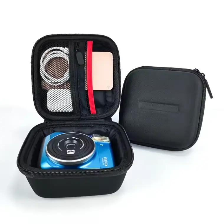 Kotak wadah kamera & perlengkapan Digital EVA kustom tas penyimpan pelindung cangkang keras portabel perjalanan dengan pegangan tali bahu