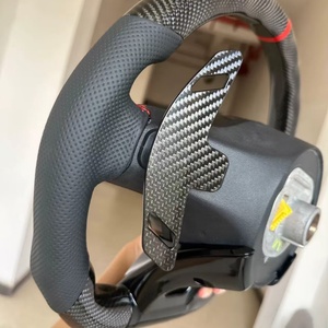 Volant en fibre de carbone AMG pour <span class=keywords><strong>Mercedes</strong></span> Benz, classes A, B, C, E, GLS, GLA, W204, W205, W167, W213, W222, W207, W212, vente directe d'usine - Product Image 5