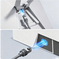 Cable de Red para Exteriores Starlink Gen 3 de 10 Metros, Cat6, Cobre Puro, Resistente a los Rayos UV, para Uso Fuera de la Red