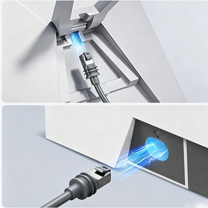Câble réseau extérieur Starlink Gen 3 de 10 m, Cat6 en cuivre pur résistant aux UV pour les zones hors réseau - Product Image 4