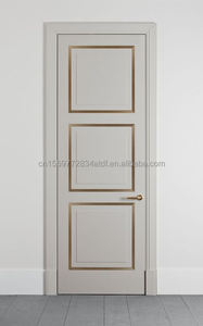 Diseños modernos de puertas de madera <span class=keywords><strong>Precio</strong></span> barato de puertas de madera Puerta de madera compuesta de buena calidad personalizada para uso en proyectos domésticos - Product Image 3