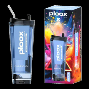 ขวดน้ำไฟฟ้าแบบชาร์จได้ 3 in 1 ดีไซน์ใหม่ ขายส่ง พร้อมแก้วพกพา Ploox Hookah Ploox X สำหรับงานปาร์ตี้ - Product Image 4