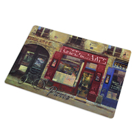 Produit promotionnel Plaque en plastique PP personnalisé Tapis de table à manger Napperons de table étanches