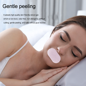 เทปเจลซิลิโคนปิดปากปิดริมฝีปากป้องกันการกรนเทปแก้ไขอาการ<span class=keywords><strong>แพ้</strong></span>ปากปิดลมหายใจระบายอากาศได้ดีและไม่<span class=keywords><strong>แพ้</strong></span> - Product Image 3