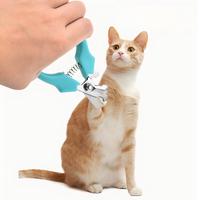 Coupe-ongles en acier inoxydable anti-éclaboussures pour chats et chiens, prix d'usine, sûr et facile à utiliser