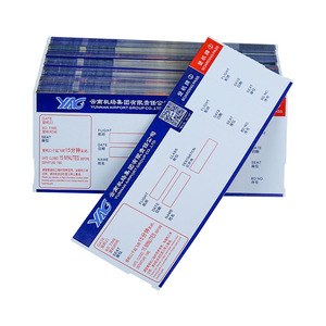 Biglietto Aereo in Carta Termica di Alta Qualità con Stampa Offset a Prezzo di Fabbrica - Product Image 4