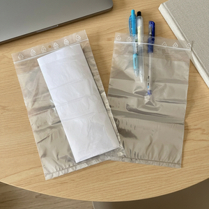 Sac à fermeture éclair de sécurité à 3 parois en LDPE transparent, sac pour échantillons médicaux à usage biologique dangereux, sac en plastique pour laboratoire, hôpital, utilisation de liquides, préservatifs, pilules - Product Image 2