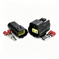 DJ70216Y-1.8-21/11 Connecteur étanche 2 broches 2 trous pour phare automobile, connecteur de faisceau de câbles auto 174354-2 174352-2