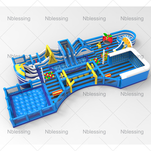 Interactive Biggest <b>Inflatable</b> Obstacle Course for Sale <b>Inflatable</b> Obstacle Course <b>Inflatable</b> Obstacle Course Interactive Bigges - Product Image 6