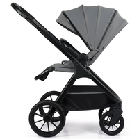 Ensemble de poussette de luxe pour bébé, berceau et siège auto pour nouveau-né, système de voyage pour bébé, poussette 3 en 1, vente en gros