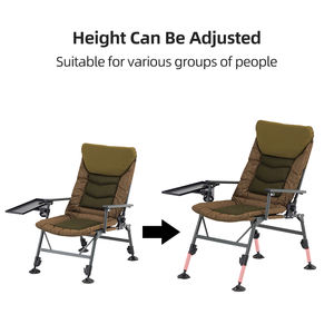 كرسي تخييم محمول متعدد التضاريس قابل للتعديل مع حامل أكواب ، الأكثر مبيعًا في أوروبا من هومفول - Product Image 3