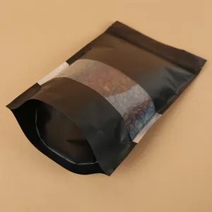 Stock Mylar Bags Aluminum Foil Stand Up Pouch Food Packaging Storage Doypack Bags Pouches For Dried Fruit Packaging
