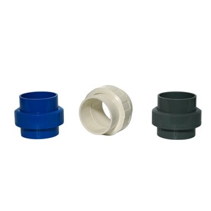 Accesorios de Tubería de PVC de 20 mm de Diámetro, Modelo de Unión en Vivo para Sistemas de Suministro y Drenaje de Agua - Product Image 2