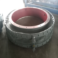 Série de joints d'expansion basse pression non métalliques peints sur mesure, connexion à bride, accouplement magnétique, centrifugeuse à boues