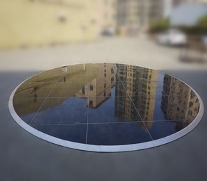 Suelo DE BODA entrelazado de diseño moderno para pista de baile de boda negro de alto brillo duradero - Product Image 2