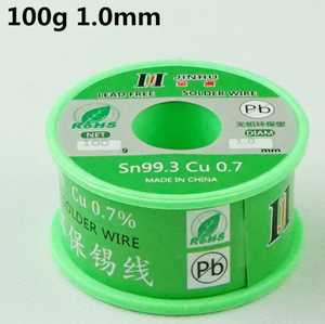 Super qualité certifié Rohs sans plomb 0.5mm 100 grammes fil de <span class=keywords><strong>soudure</strong></span> à noyau de colophane en étain en vente pour les applications de soudage - Product Image 4