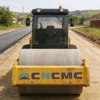 Compacteur de sol robuste CNCMC TRS20, 20 tonnes, à tambour unique, moteur Weichai, Kawasaki, pour grands projets de construction