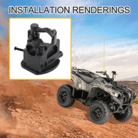 GOOFIT Levier de commande de l'accélérateur de pouce de moto pour 1999-2004 Bear Tracker 250 YFM250 Lifan250