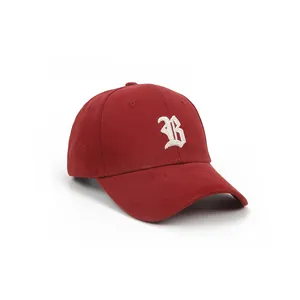 Cappelli Casual da donna con lettere gotiche B cappellino da Baseball con ricamo personalizzato per uomo sport all'aria aperta Gorras