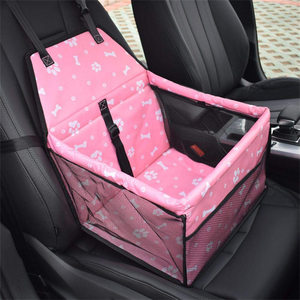 Siège de voiture pliable pour chien, siège surélevé pour chien, imperméable, respirant, sac de voyage en Oxford pour chiens de petite à moyenne taille - Product Image 1