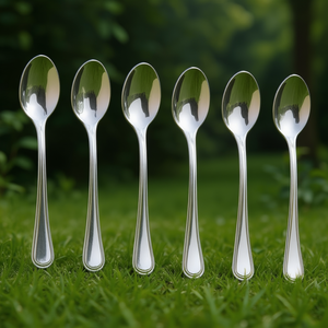 Ensemble de cuillères à café 6 pièces Inox (14,2cm) IMPERO Chrome poli CVLX90C6 - Product Image 3