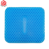 Nid d'abeille Gel Ice Car Tailbone Respirant Cool Silicone Coussin Coussin Coussin De Bureau
