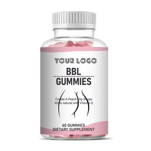 Complément de musculation naturel : Gummies pour l'amélioration des fesses et des hanches, pour des courbes magnifiques, Gummies BBL pour les fesses - Product Image 1