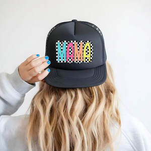 Chapeaux personnalisés pour maman Chapeaux de camionneur pour cadeaux de fête des mères Casquette de baseball en maille réglable - Product Image 1
