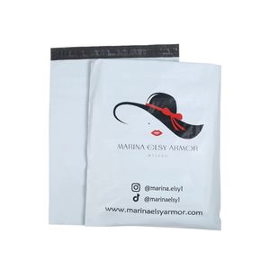 Custom Logo Printing 100% Biodegradable Compostable Poly Mailer Mailing <b>Bag</b> Packaging Shipping Express <b>Bags</b> <b>Clothing</b> Polymailer - Product Image 2
