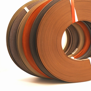Bandas de borde de <span class=keywords><strong>PVC</strong></span>/bandas de borde de chapa de madera de roble rojo tiras de plástico flexibles para protección de cocina para muebles - Product Image 6