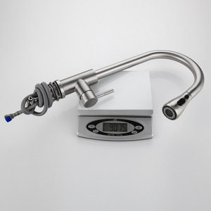 Rotatable Hot COld Water Tap Extendable Kitchen <strong>Faucet</strong> Cheap Kitchen Sink 304 Stainless Steel Modern Pull Out Kitchen <strong>Faucet</strong> - Product Image 5