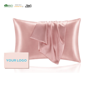 Kissenbezug aus Reiner Maulbeerseide mit Individuellem Sticklogo, 19 22 Momme - Product Image 2