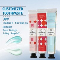 Dents sensibles Prévention des caries Dentifrice blanchissant Menthe fraîche Applicable OEM ODM Usine recommandée par les dentistes