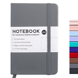 PUレザー製 96ページ 学生向け日記帳 手帳 ハードカバー 名入れ スクールギフトセット 卸売 - Product Image 1