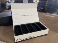 Boîtes à pâtisserie macaron avec logo personnalisé Emballage en carton verni Carton à la truffe, bonbons, biscuits, muffins