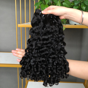 Envío rápido de gama alta 100% Paquete de cabello humano peruano virgen crudo Super doble SDD rizo Euroasiático - Product Image 1
